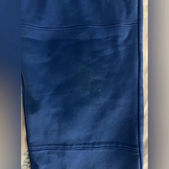 Cat & Jack Kids' Blue and Black Athletic Track Pants with Reinforced Knees - Picture 8 of 12